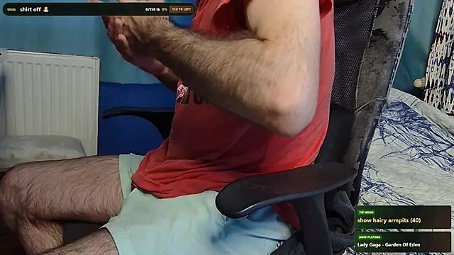 Show Webcam de hairybearcb