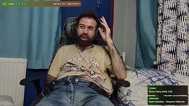 hairybearcb Adlı Modelin Web Kamerası Şovu
