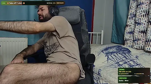 hairybearcb Adlı Modelin Web Kamerası Şovu