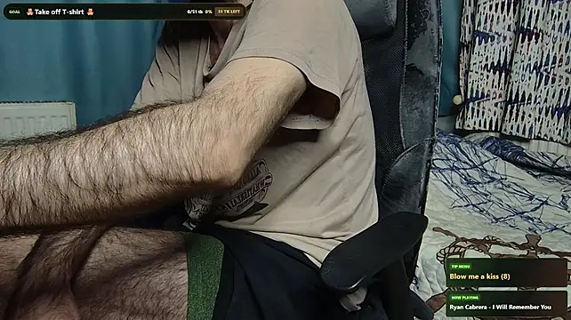 Show de hairybearcb na webcam