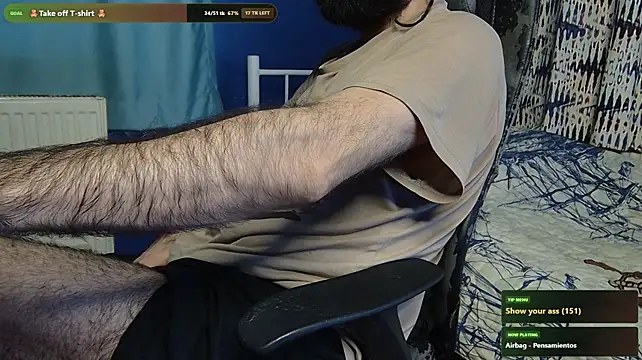 hairybearcbのウェブカメラショー