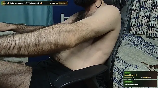 hairybearcb Adlı Modelin Web Kamerası Şovu