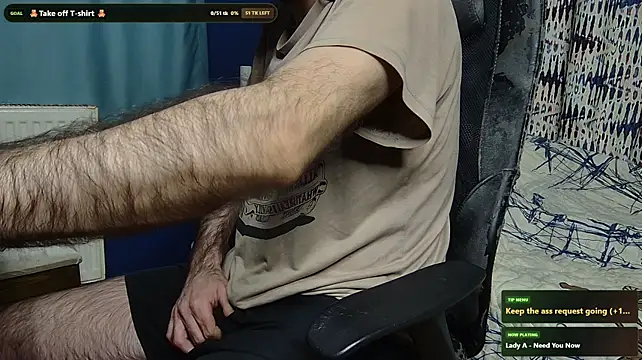 hairybearcb: διαδικτυακό σόου στην κάμερα