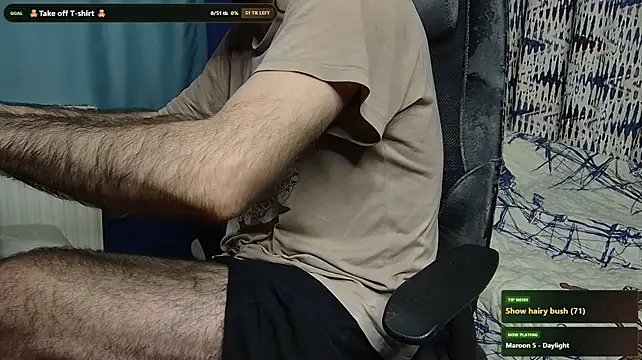 Show de hairybearcb na webcam