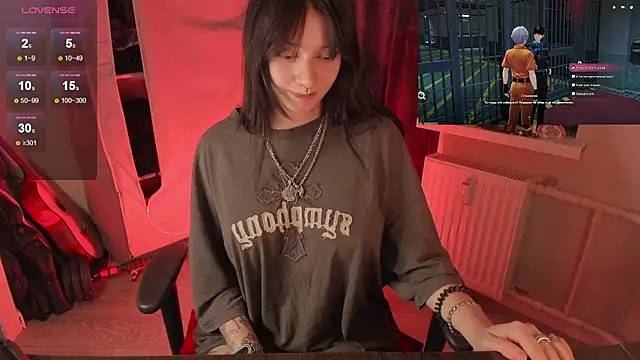 MelanteのライブXXXチャット