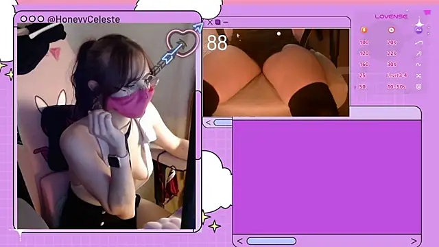 HoneyyCeleste's Webcam Show