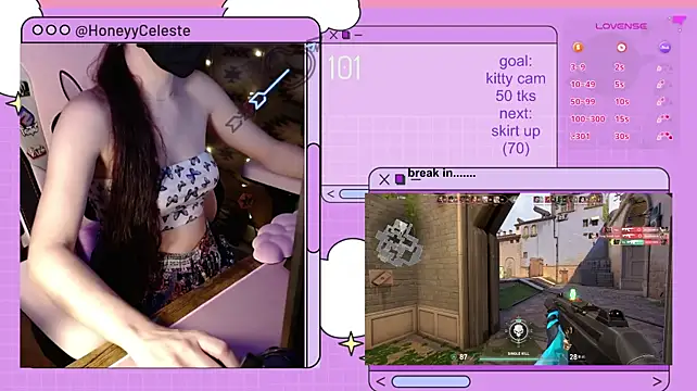 HoneyyCeleste's Live XXX Chat