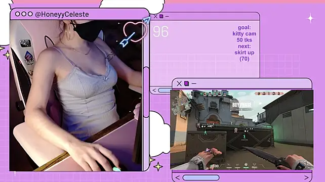 Chat XXX en directo de HoneyyCeleste