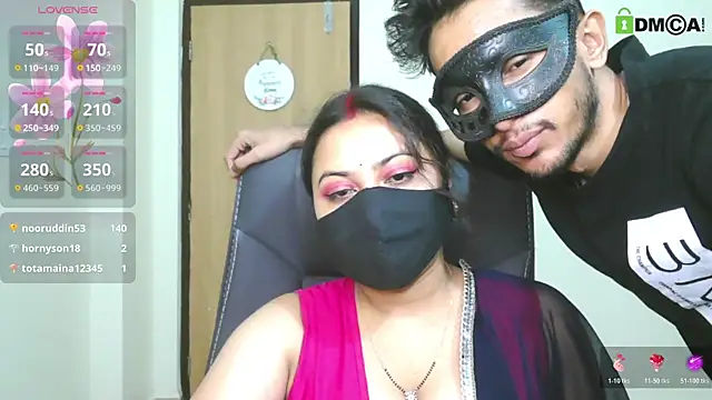 Show de GoddessAnamika na webcam