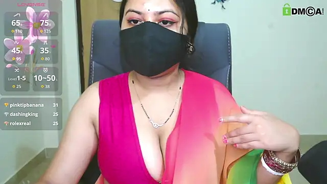 GoddessAnamika webkamerás műsora