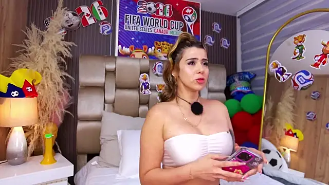 Show de XXMILE na webcam
