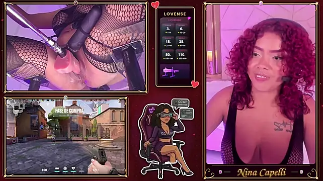 Chat +18 de NinaCapelli ao vivo