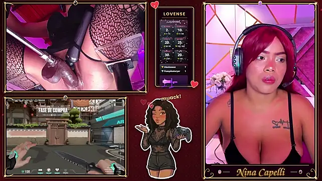 Chat XXX ao vivo de NinaCapelli