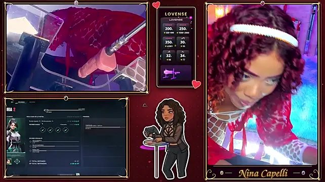 Chat +18 de NinaCapelli ao vivo