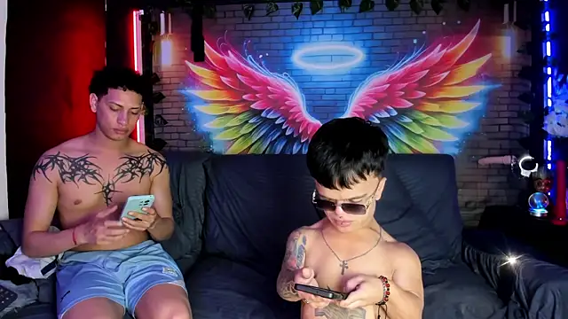Show de ECSTASYX2-23 na webcam