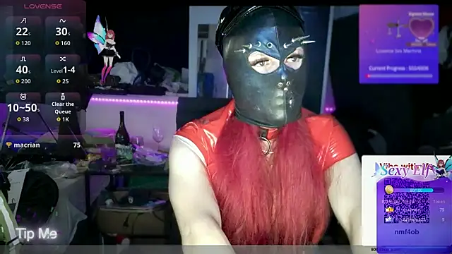 RubberDolly's Webcam Show