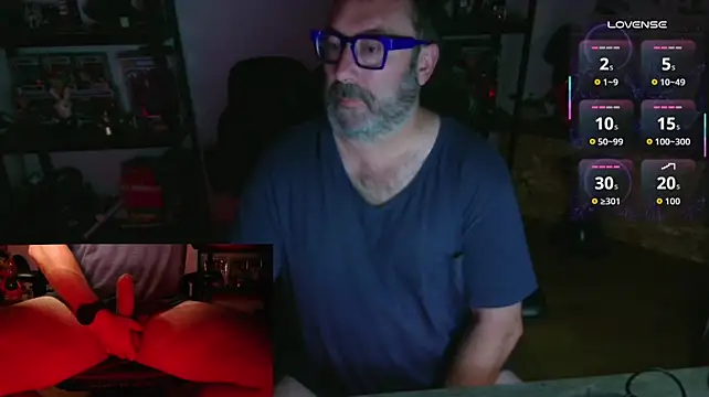 Show webcam de Hairyfred73