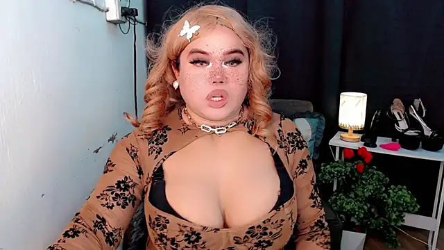Goddes12inchTS Pertunjukan Webcam