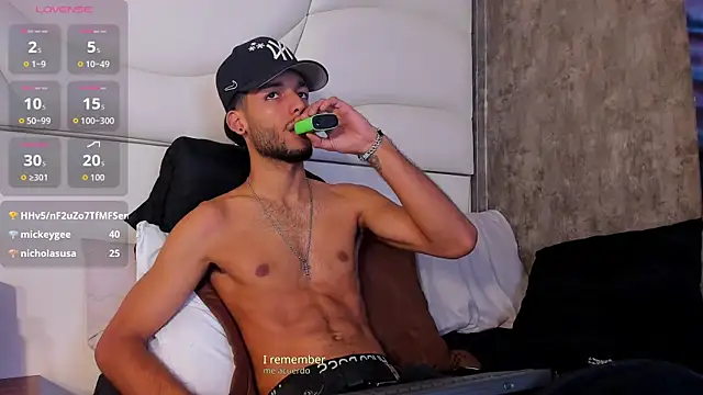 Show modela Thiagoferreti na web-kameri