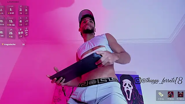 Thiagoferreti Adlı Modelin Web Kamerası Şovu