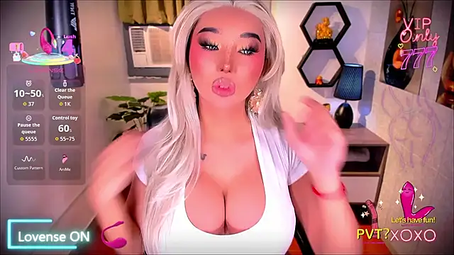 _prettyjawdropper_ Adlı Modelin Web Kamerası Şovu
