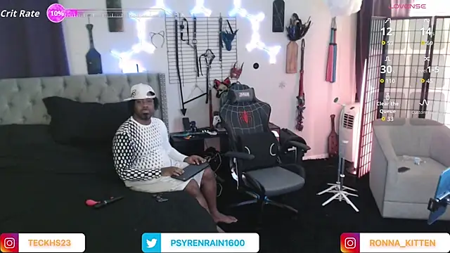 Show de SamXTeck na webcam