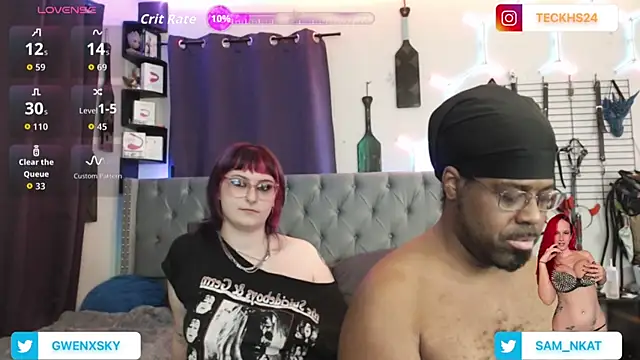 SamAndKat webcam show