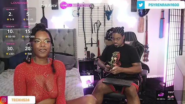 SamAndKat Show in webcam