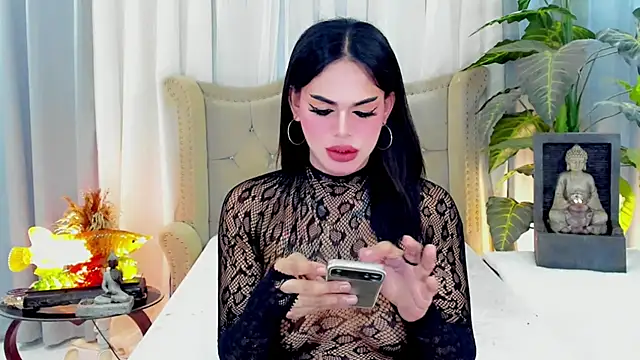Show de MochaliciousTransOnTop na webcam