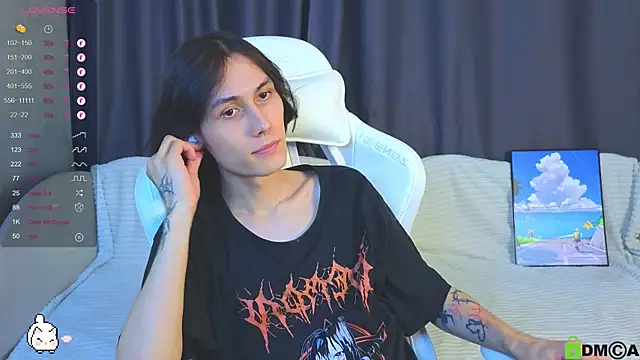 bd_black Шоу с уебкамера