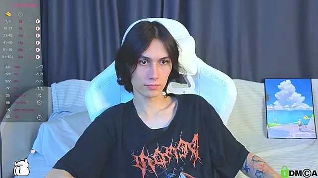 Show de bd_black na webcam