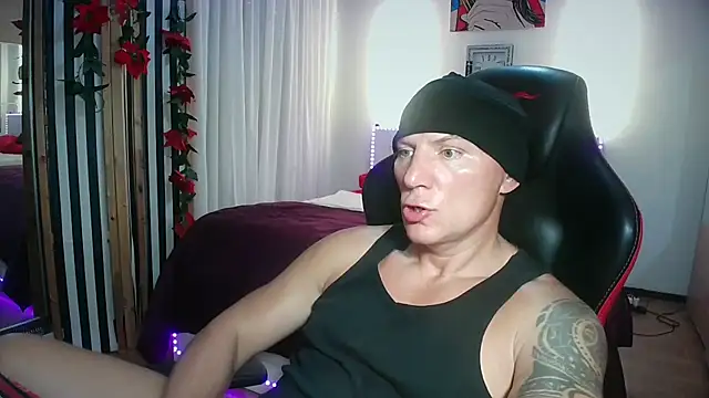 Show de MattSteelX na webcam