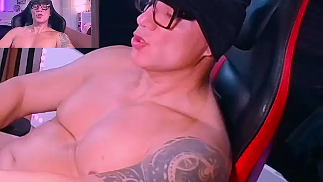 Show de MattSteelX na webcam