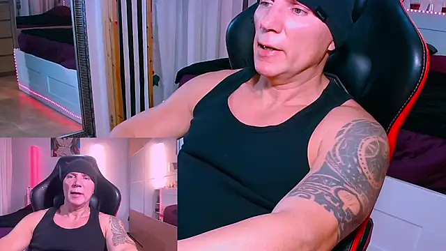 Show de MattSteelX na webcam