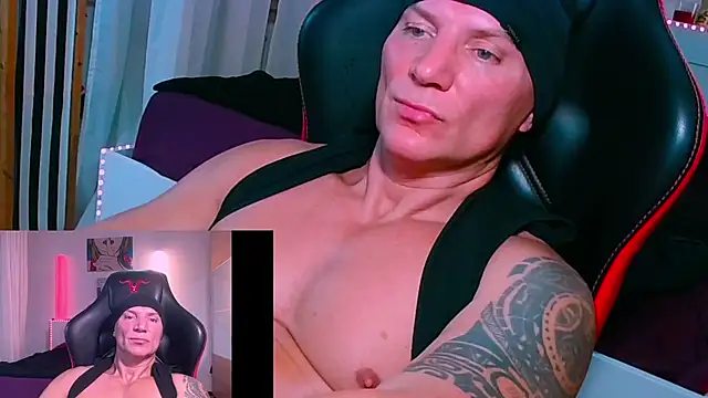 Show de MattSteelX na webcam
