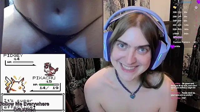 Show de webcam de CritKitten
