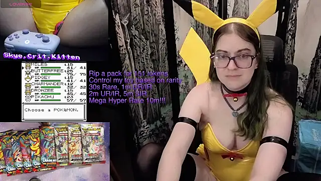 Show webcam de CritKitten
