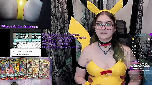 Show webcam de CritKitten