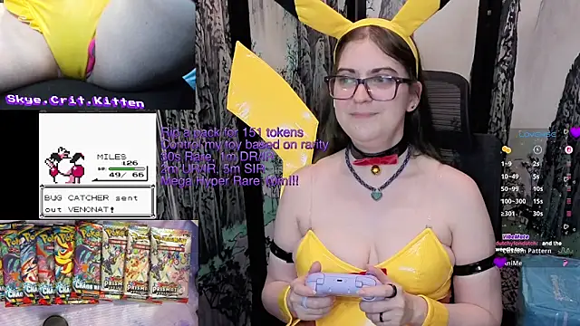 CritKitten Show in webcam