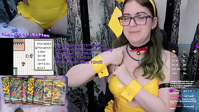 CritKitten Show in webcam
