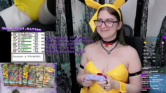 Show webcam de CritKitten