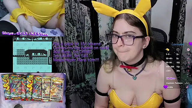 CritKitten Show in webcam