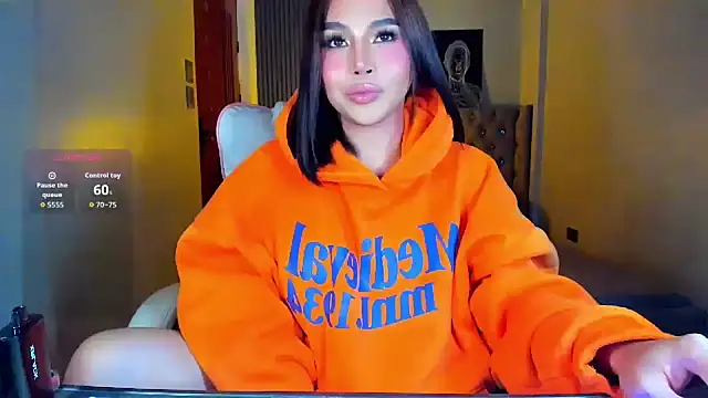 Show modela AmandaWilde na web-kameri