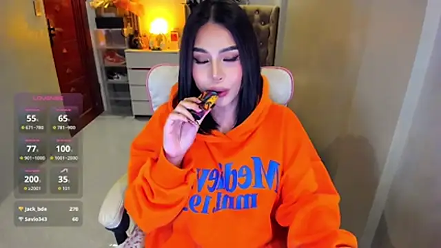 AmandaWilde webkamerás műsora