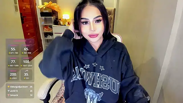 Show de AmandaWilde na webcam