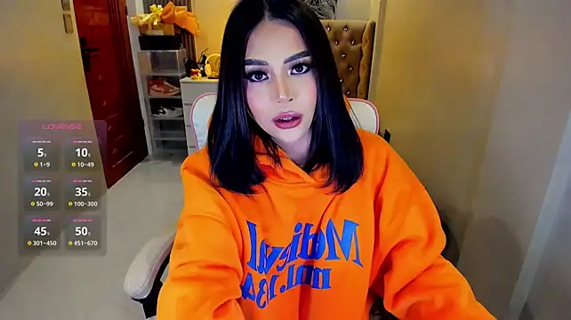 Show modela AmandaWilde na web-kameri