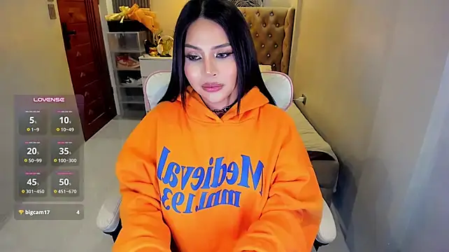 הופעת וובקאם של AmandaWilde