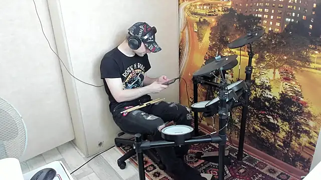 Show Webcam de NakedDrums