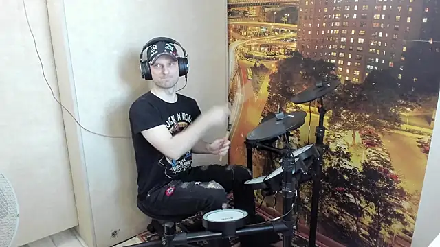 Show Webcam de NakedDrums