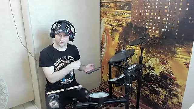 NakedDrums Webcamshow
